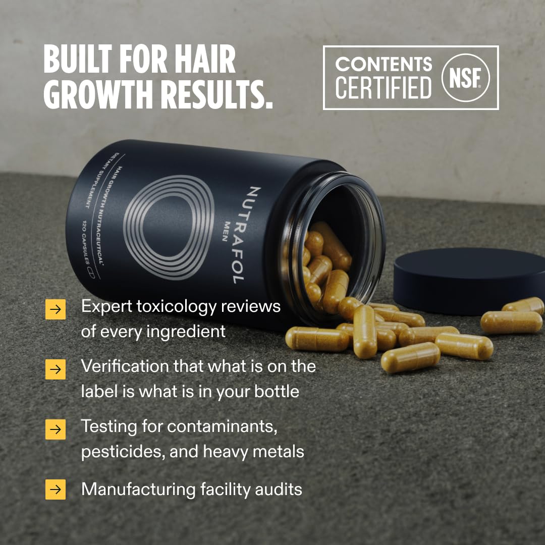 Nutrafol Men's Hair Growth Supplements
