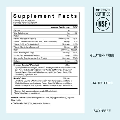 Nutrafol Women's Hair Growth Supplements